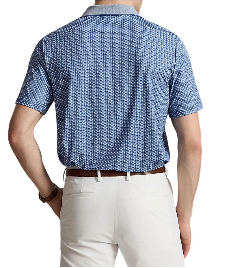 Polo Ralph Lauren RLX Golf Classic Fit Printed Short Sleeve Polo Shirt