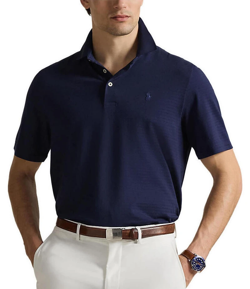 Polo Ralph Lauren RLX Golf Classic Fit Solid Performance Stretch Short Sleeve Polo Shirt