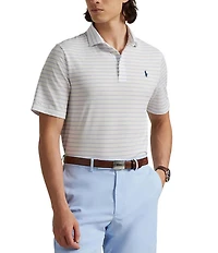 Polo Ralph Lauren RLX Golf Classic Fit Stripe Performance Short Sleeve Polo Shirt