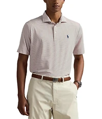 Polo Ralph Lauren RLX Golf Classic Fit Stripe Performance Stretch Short Sleeve Polo Shirt