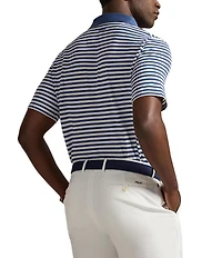 Polo Ralph Lauren RLX Golf Classic Fit Stripe Performance Stretch Short Sleeve Polo Shirt