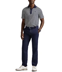 Polo Ralph Lauren RLX Golf Classic Fit Stripe Performance Stretch Short Sleeve Polo Shirt
