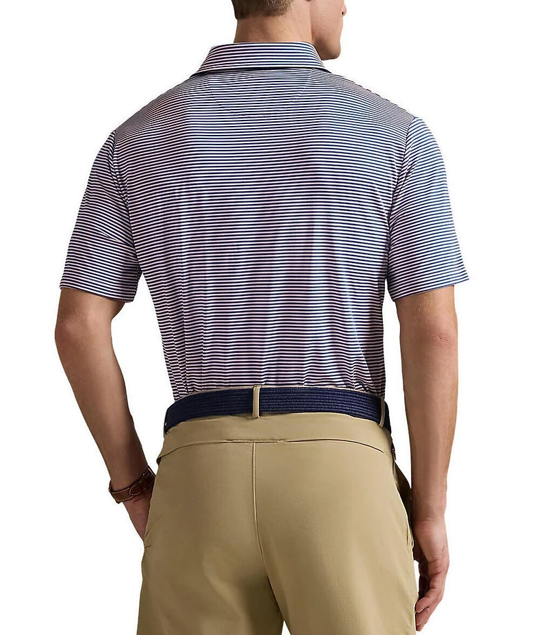 Polo Ralph Lauren RLX Golf Classic Fit Thin Stripe Performance Polo Shirt