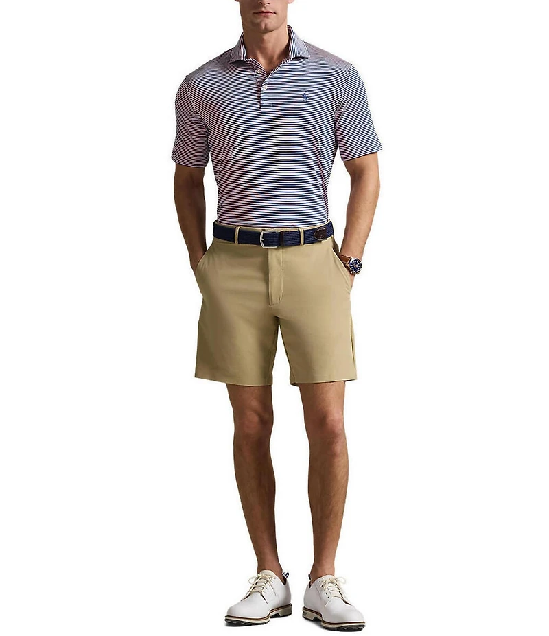 Polo Ralph Lauren RLX Golf Classic Fit Thin Stripe Performance Polo Shirt