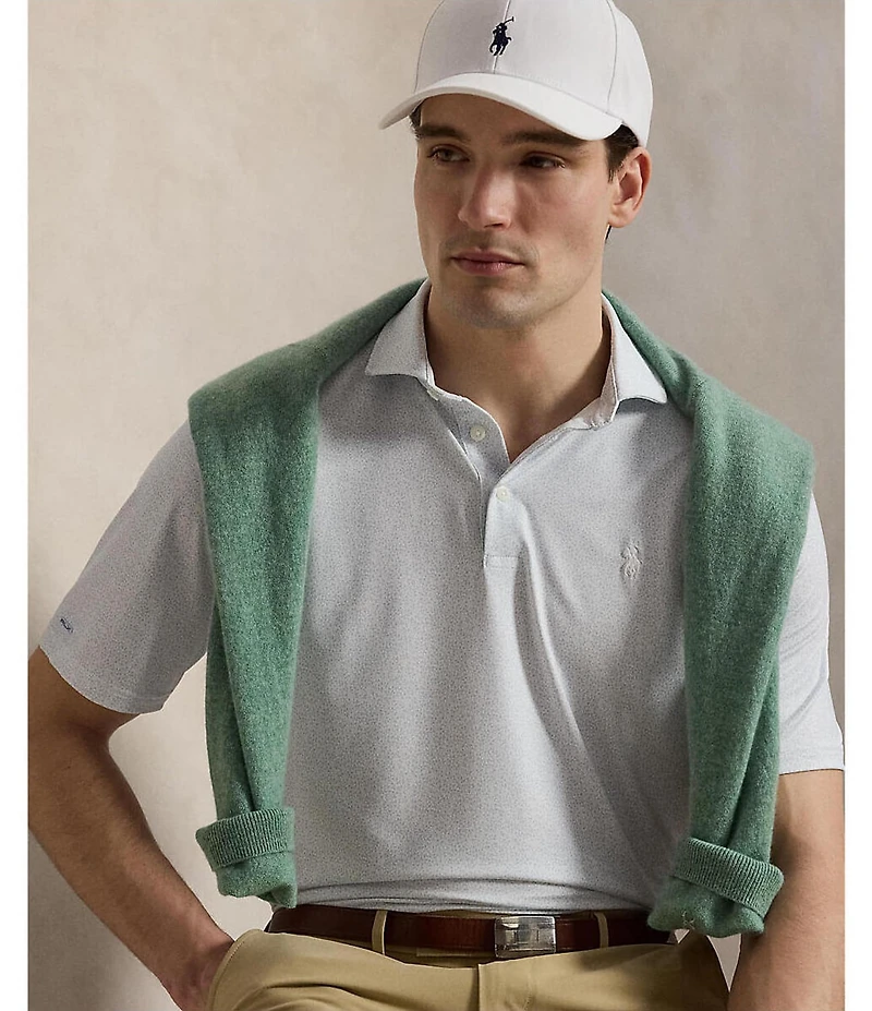 Polo Ralph Lauren RLX Golf Classic Fit Vine Print Short Sleeve Polo Shirt