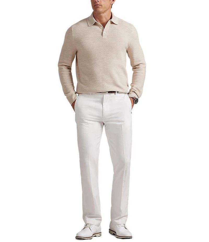 Polo Ralph Lauren RLX Golf Performance Long Sleeve Sweater Polo Shirt