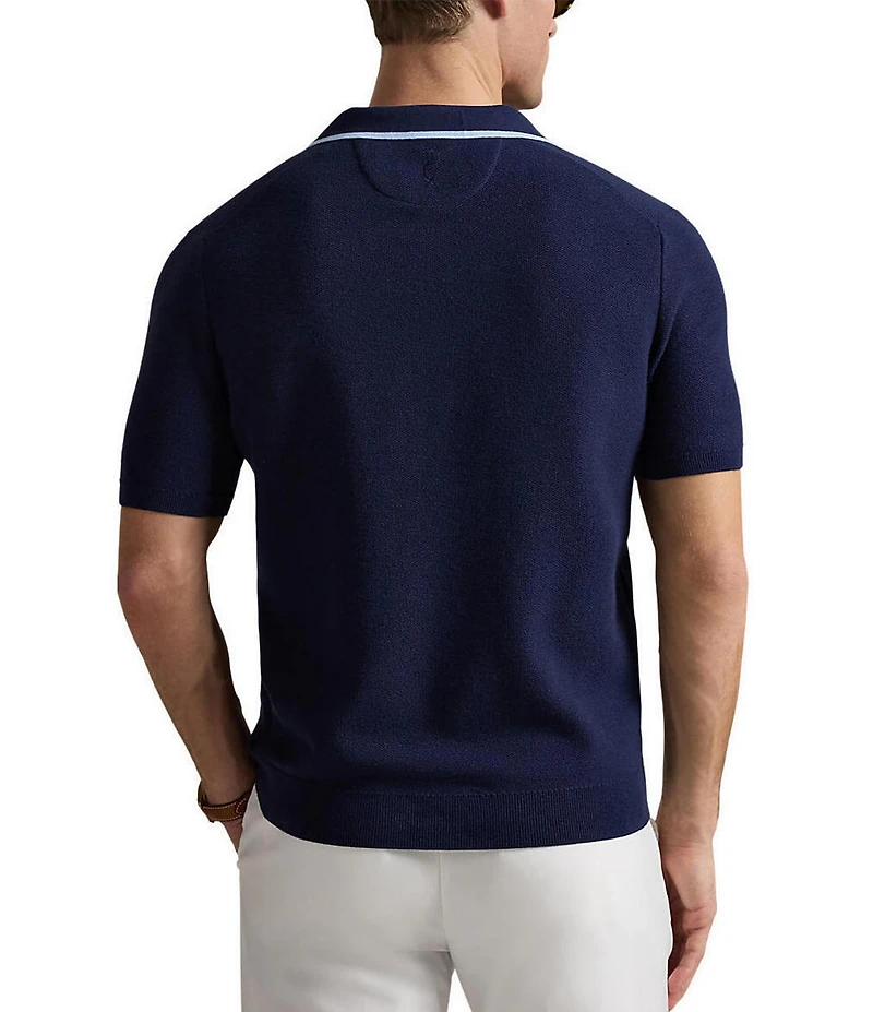 Polo Ralph Lauren RLX Golf Performance Short Sleeve Sweater Polo Shirt