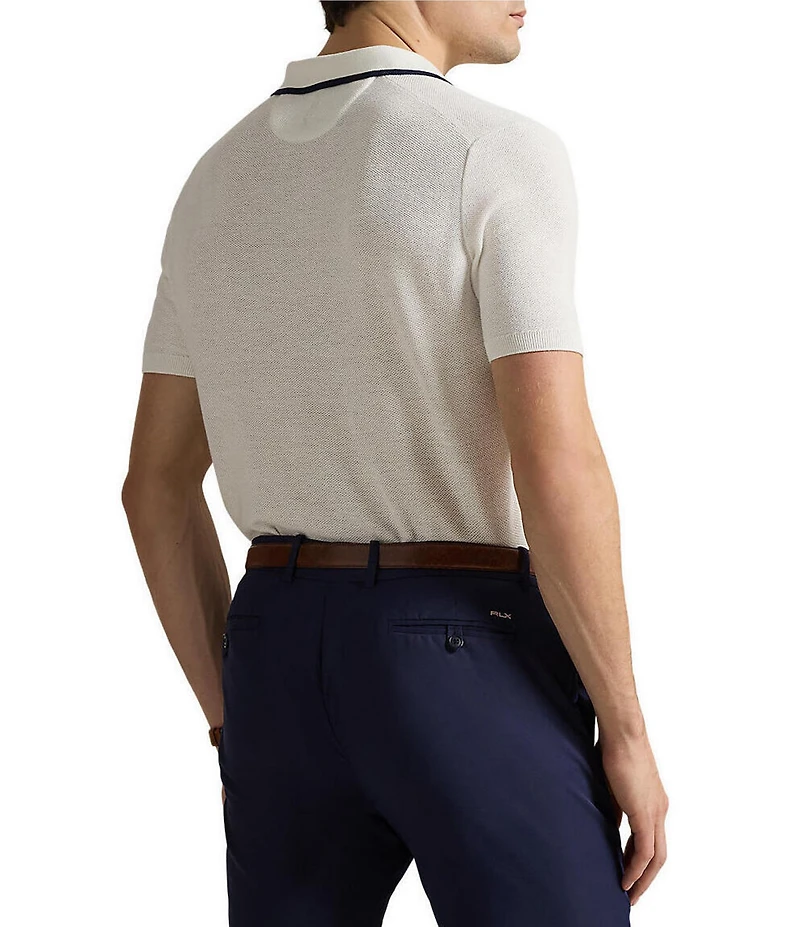 Polo Ralph Lauren RLX Golf Performance Short Sleeve Sweater Polo Shirt