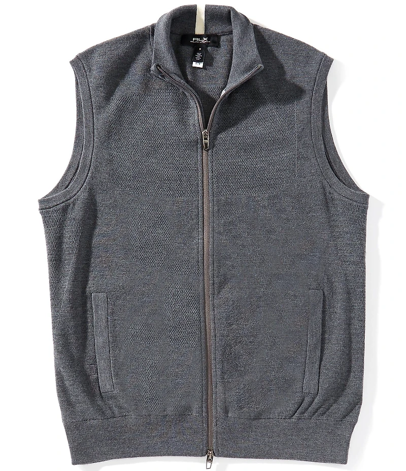 Polo Ralph Lauren RLX Golf Performance Stretch Full-Zip Sweater Vest