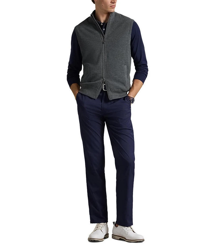 Polo Ralph Lauren RLX Golf Performance Stretch Full-Zip Sweater Vest