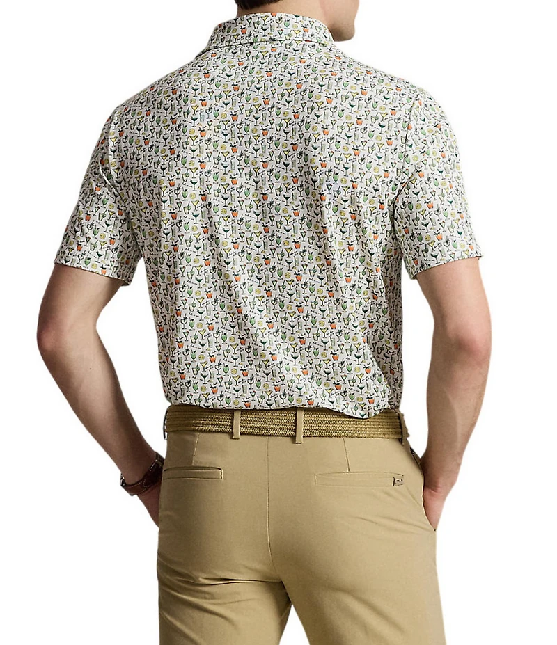 Polo Ralph Lauren RLX Golf Printed Short Sleeve Polo Shirt