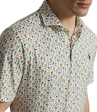 Polo Ralph Lauren RLX Golf Printed Short Sleeve Polo Shirt
