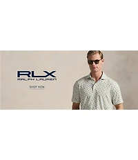 Polo Ralph Lauren RLX Golf Printed Short Sleeve Polo Shirt