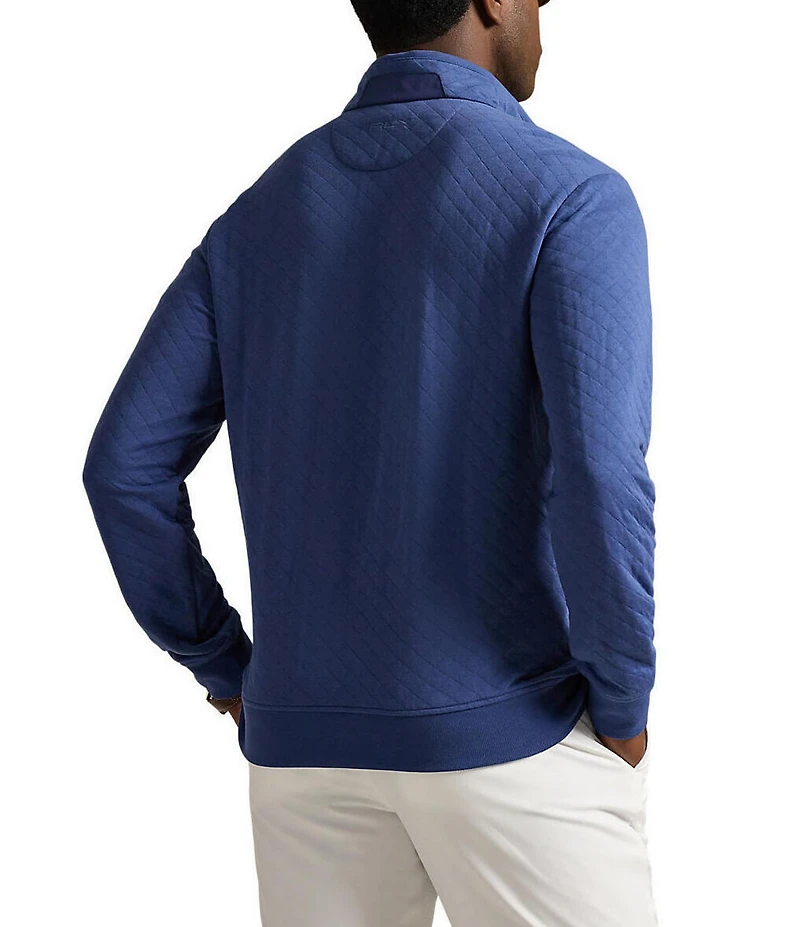 Polo Ralph Lauren RLX Golf Quilted Double-Knit Mockneck Sweatshirt