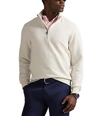 Polo Ralph Lauren RLX Golf Quilted Double-Knit Mockneck Sweatshirt