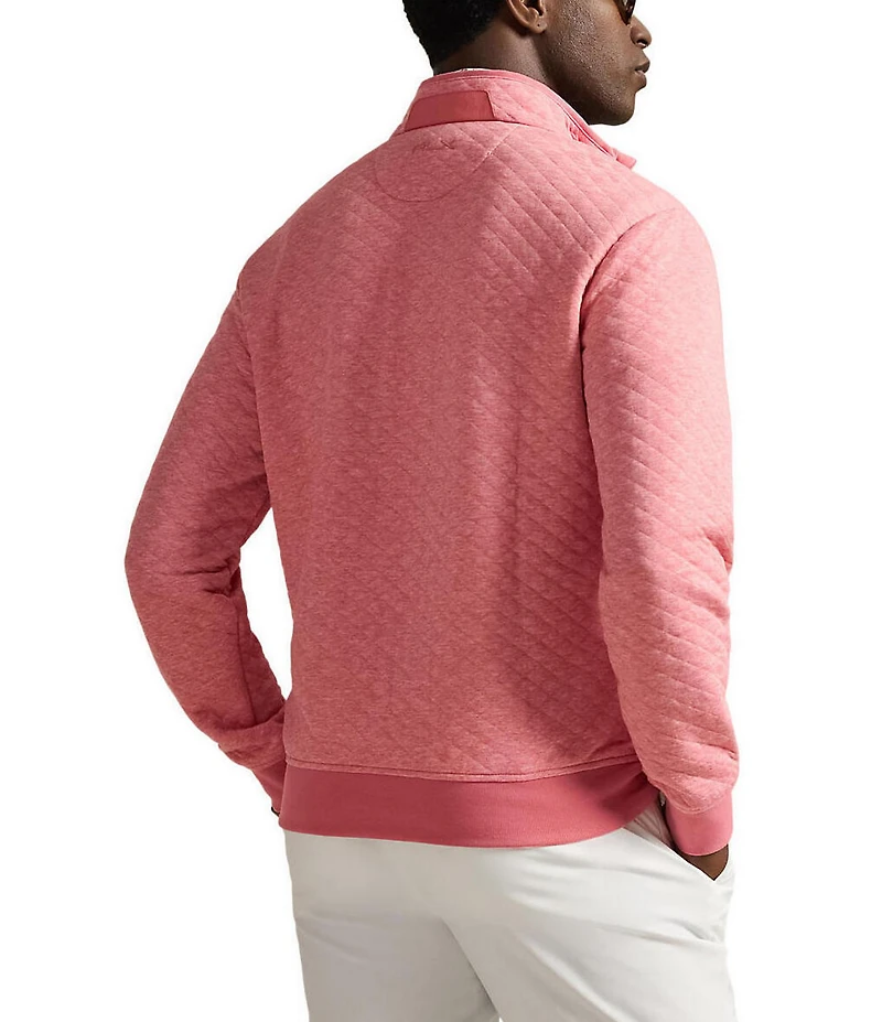 Polo Ralph Lauren RLX Golf Quilted Double-Knit Mockneck Sweatshirt