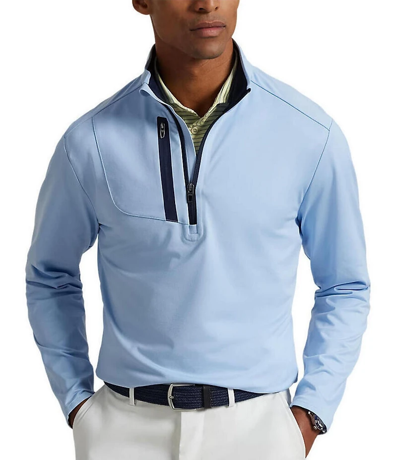 Polo Ralph Lauren RLX Golf Stretch Jersey Quarter-Zip Pullover