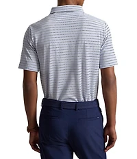 Polo Ralph Lauren RLX Golf Stripe Pique Short Sleeve Polo Shirt