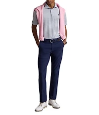 Polo Ralph Lauren RLX Golf Stripe Pique Short Sleeve Polo Shirt
