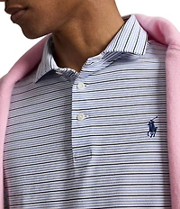 Polo Ralph Lauren RLX Golf Stripe Pique Short Sleeve Polo Shirt