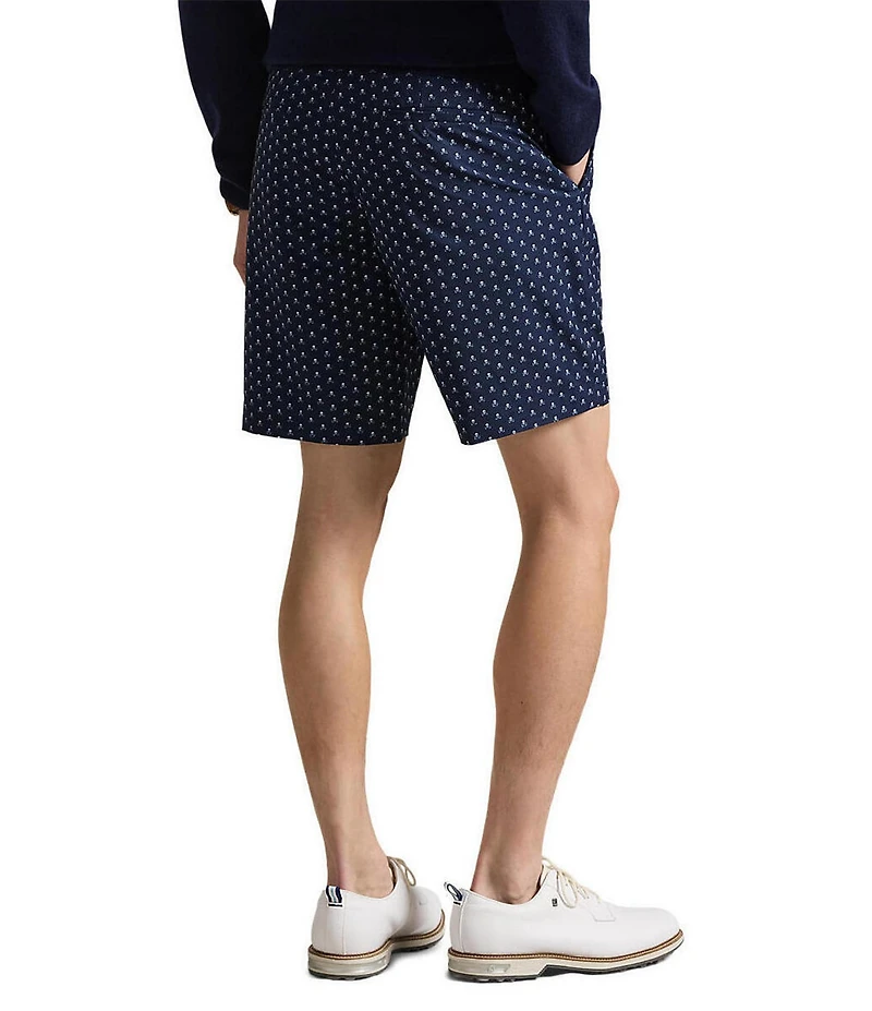 Polo Ralph Lauren RLX Golf Tailored Fit Club Print 9#double; Inseam Shorts