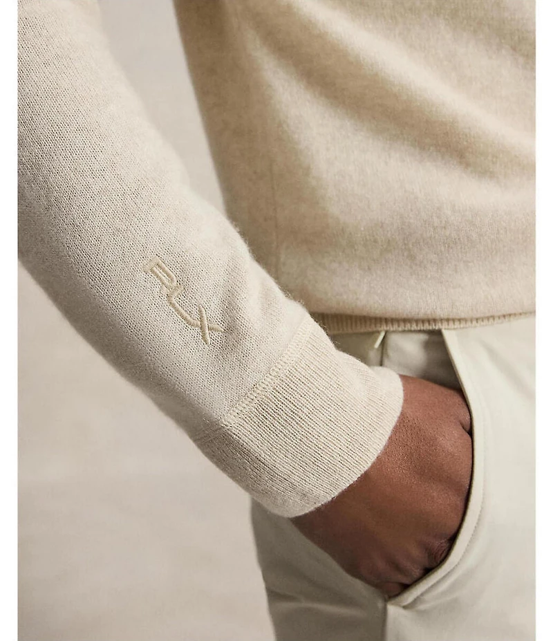 Polo Ralph Lauren RLX Golf Washable Cashmere Hooded Sweater