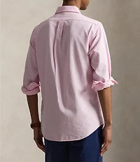 Polo Ralph Lauren Seersucker Oxford Long Sleeve Woven Shirt