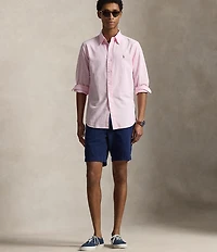 Polo Ralph Lauren Seersucker Oxford Long Sleeve Woven Shirt