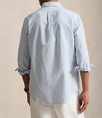 Polo Ralph Lauren Seersucker Oxford Long Sleeve Woven Shirt