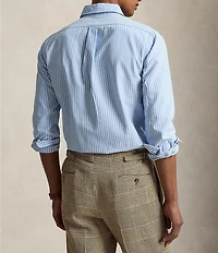 Polo Ralph Lauren Seersucker Oxford Long Sleeve Woven Shirt