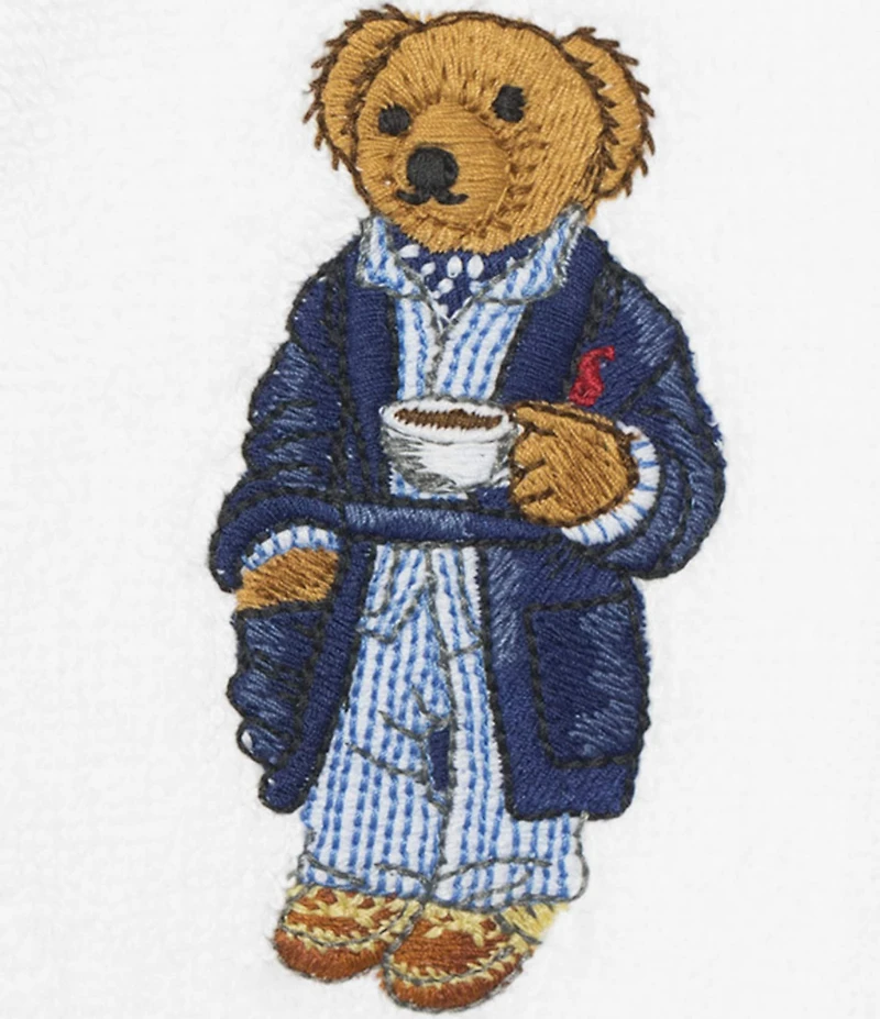 Polo Ralph Lauren Shawl Collar Long Sleeve Terry Cloth Robe