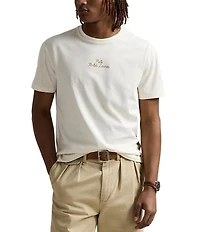 Polo Ralph Lauren Short Sleeve Classic Fit Chain-Stitch Logo Jersey T-Shirt