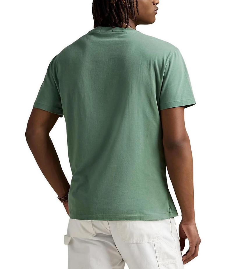 Polo Ralph Lauren Short Sleeve Classic Fit Chain-Stitch Logo Jersey T-Shirt