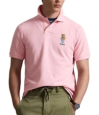 Polo Ralph Lauren Short-Sleeve Classic Fit Polo Bear Mesh Polo Shirt