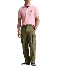 Polo Ralph Lauren Short-Sleeve Classic Fit Polo Bear Mesh Polo Shirt