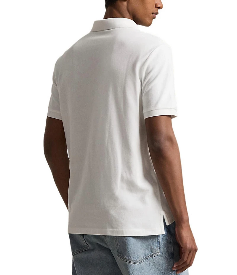 Polo Ralph Lauren Short-Sleeve Classic Fit Polo Bear Mesh Polo Shirt