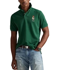 Polo Ralph Lauren Short Sleeve Classic Fit Polo Bear Mesh Polo Shirt