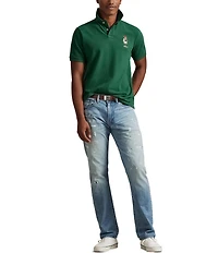 Polo Ralph Lauren Short Sleeve Classic Fit Polo Bear Mesh Polo Shirt