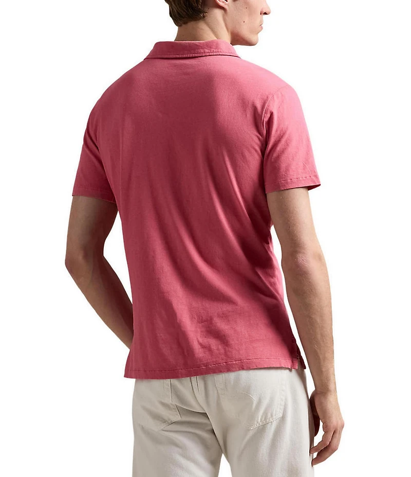Polo Ralph Lauren Short Sleeve Linen-Blend Jersey Polo Shirt