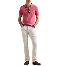 Polo Ralph Lauren Short Sleeve Linen-Blend Jersey Polo Shirt