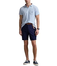 Polo Ralph Lauren Short Sleeve Linen-Blend Jersey Polo Shirt