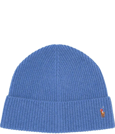 Polo Ralph Lauren Signature Cuff Wool Blend Beanie