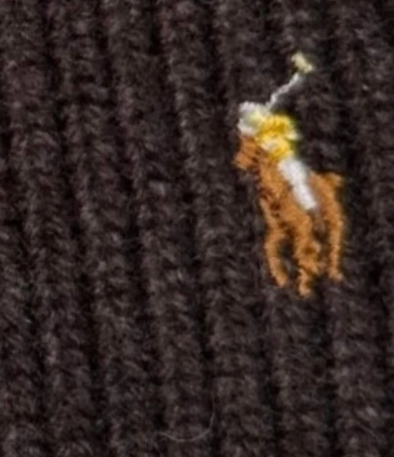 Polo Ralph Lauren Signature Cuff Wool Blend Beanie