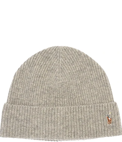 Polo Ralph Lauren Signature Cuff Wool Blend Beanie