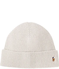 Polo Ralph Lauren Signature Cuff Wool Blend Beanie