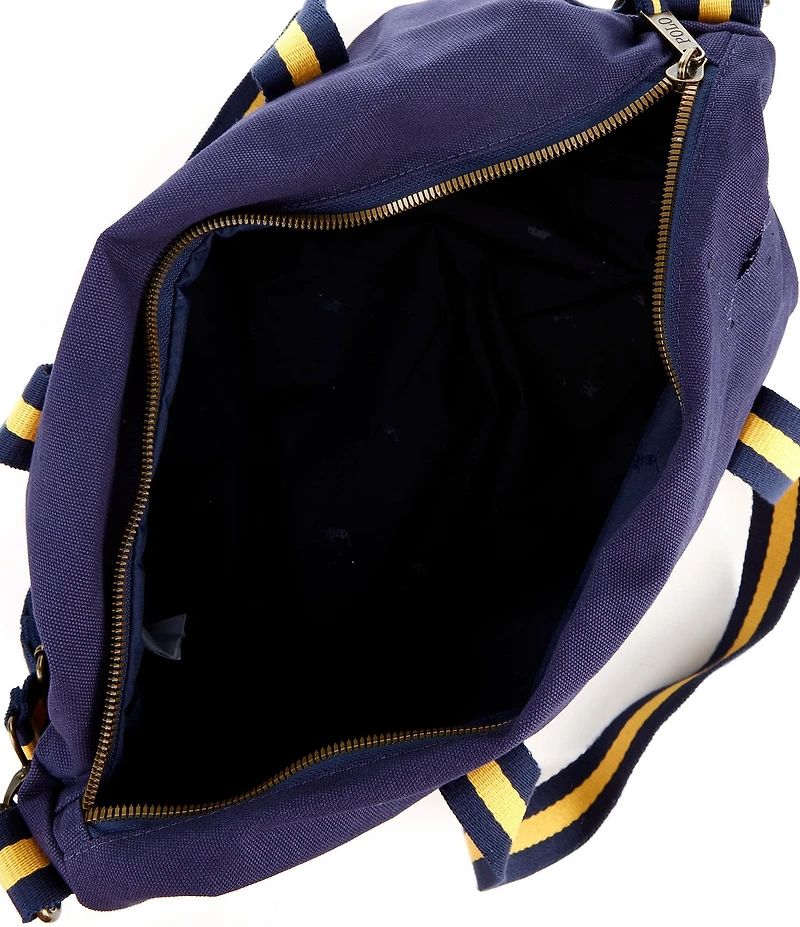 Polo Ralph Lauren Signature Logo Varsity Patch Duffle Bag