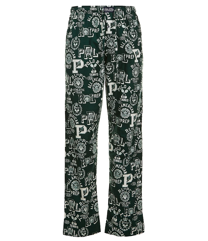 Polo Ralph Lauren Signature Printed Flannel Pajama Pants