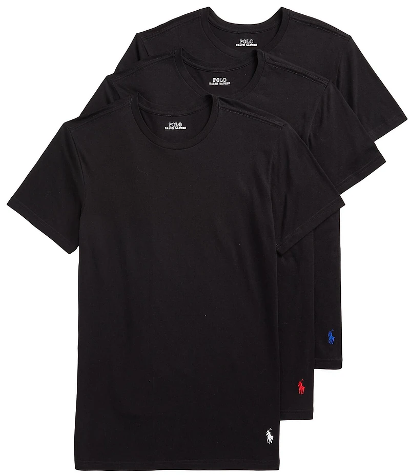Polo Ralph Lauren Slim Fit Assorted Crew T-Shirt 3-Pack