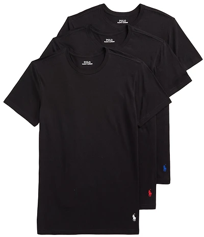 Polo Ralph Lauren Slim Fit Assorted Crew T-Shirt 3-Pack