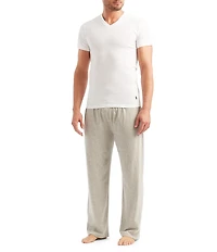 Polo Ralph Lauren Slim Fit Cotton V-Neck Undershirt T-Shirt 5-Pack